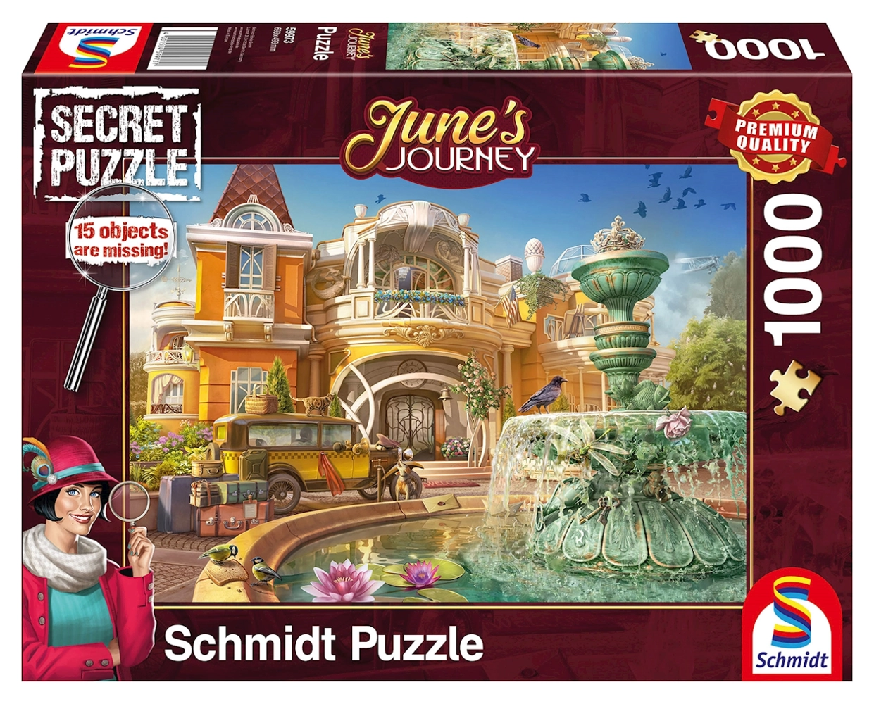 Orchideenanwesen - Junes Reise - Secret Puzzle