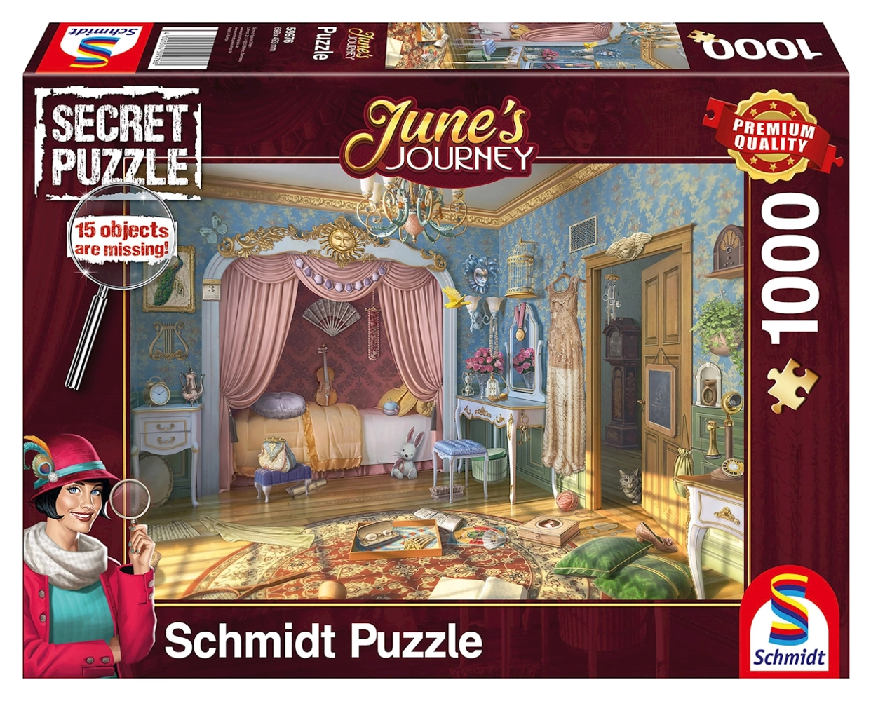 Junes Reise - Junes Schlafzimmer - Secret Puzzle