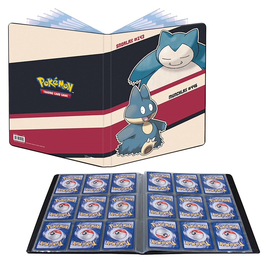 Snorlax & Munchlax 9-Pocket Portfolio for Pokémon