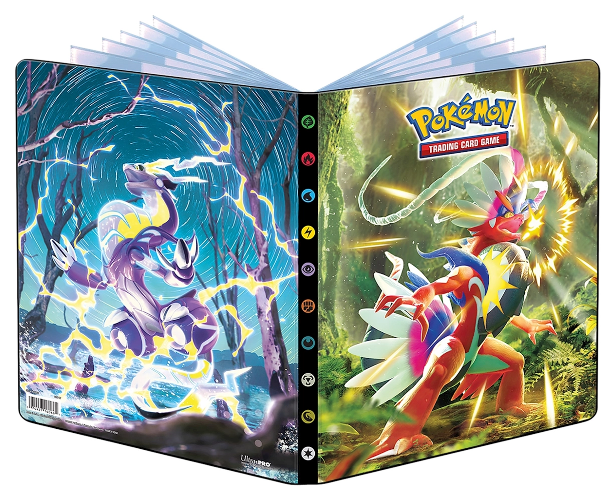 Pokémon Tauschalbum Portfolio gross Scarlet & Violet 01