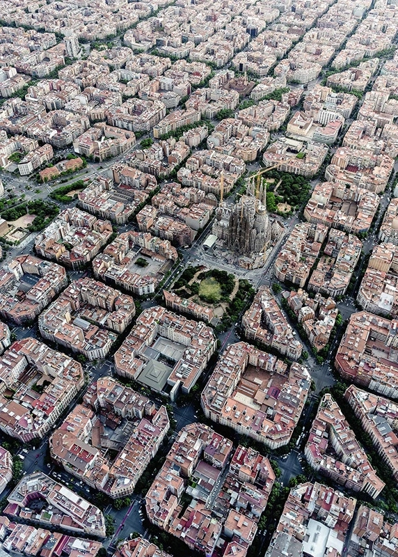 Barcelona von Oben