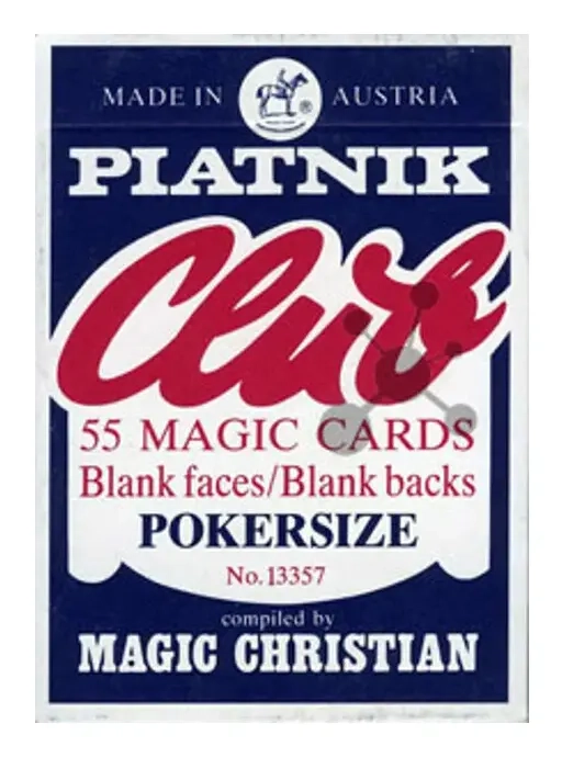 Magic Club Poker Blank/Blank