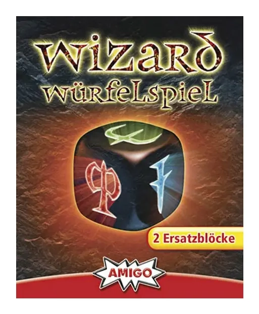 Wizard - Würfelspiel Ersatzblöcke (2 Stk.)