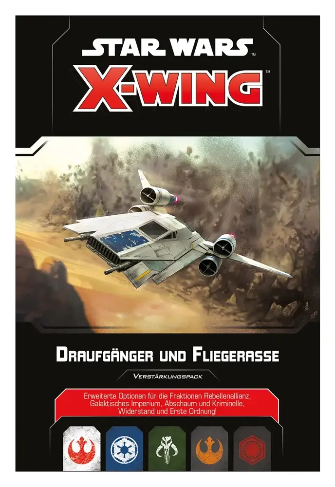 Star Wars: X-Wing 2.Edition - Draufgänger und Fliegerasse Erweiterungspack