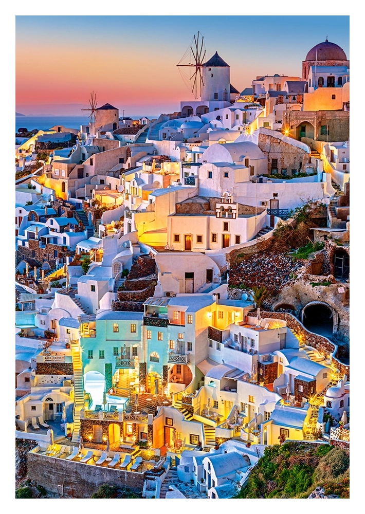 Santorini Lights