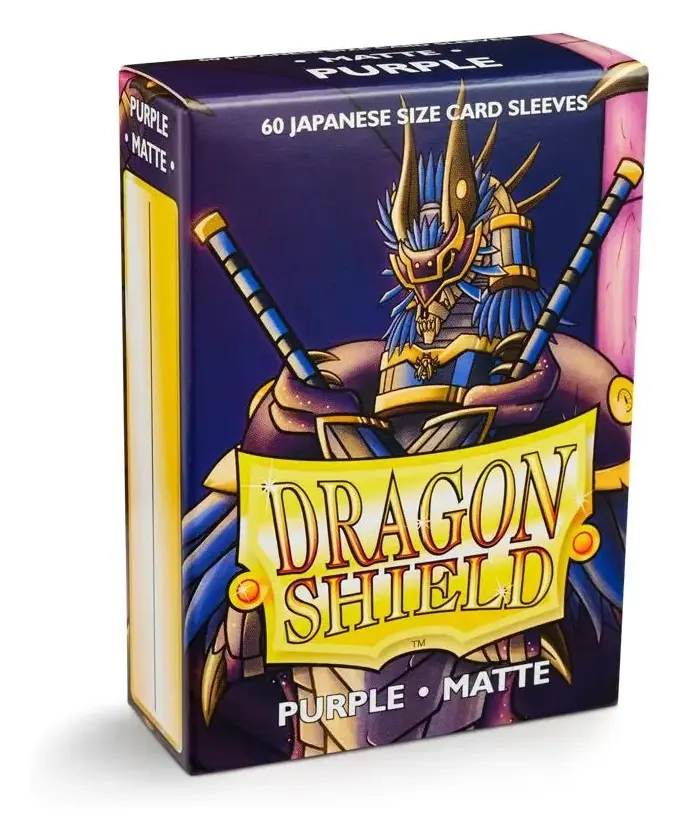 Dragon Shield Small Sleeves - Japanese Matte Purple (60 Sleeves)